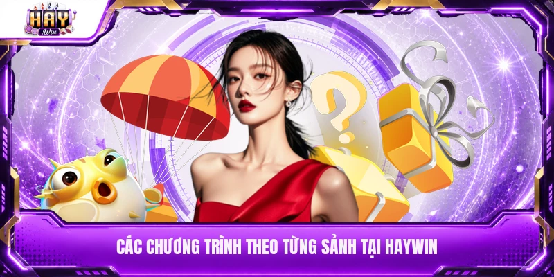 Các chương trình theo từng sảnh tại Haywin